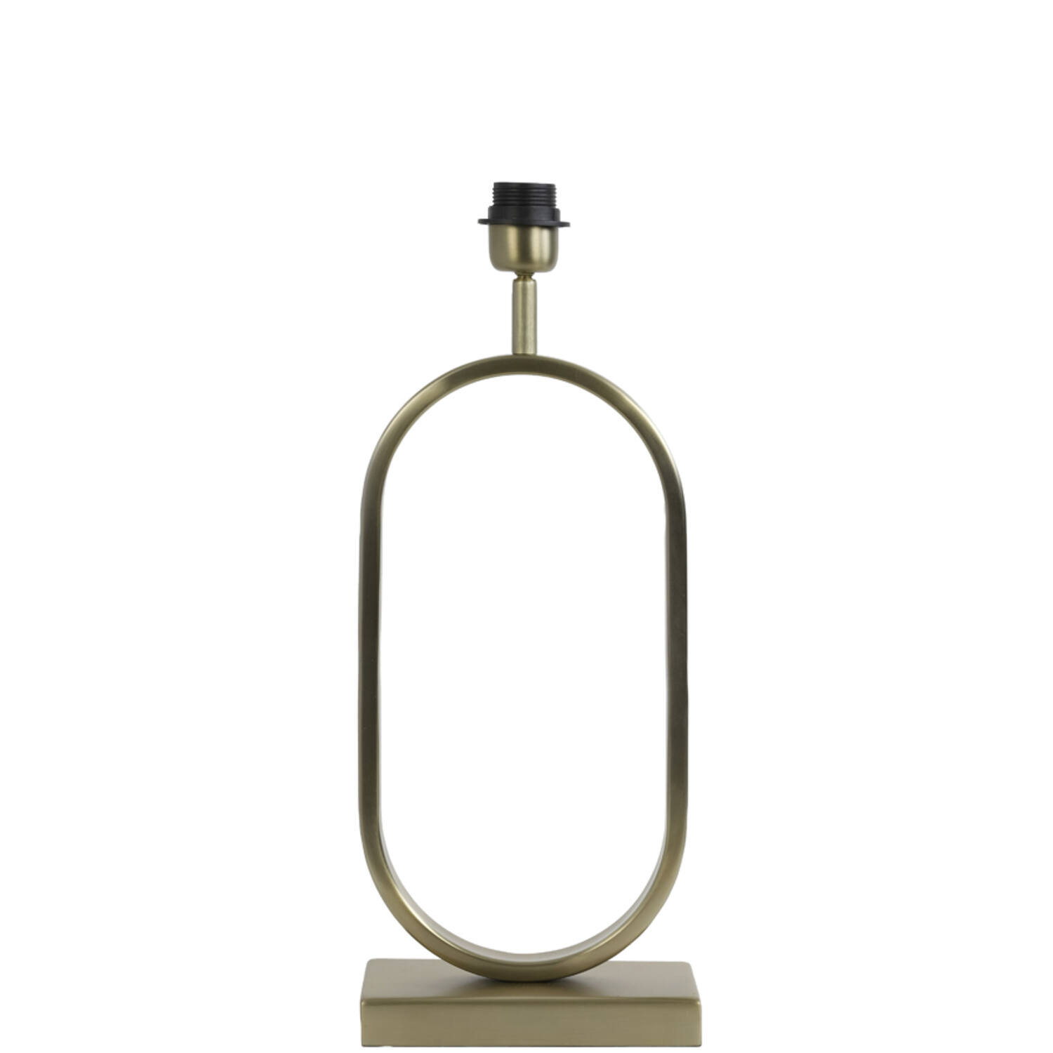 Piedestal de lampe doré ovale Light & Living Jamiri