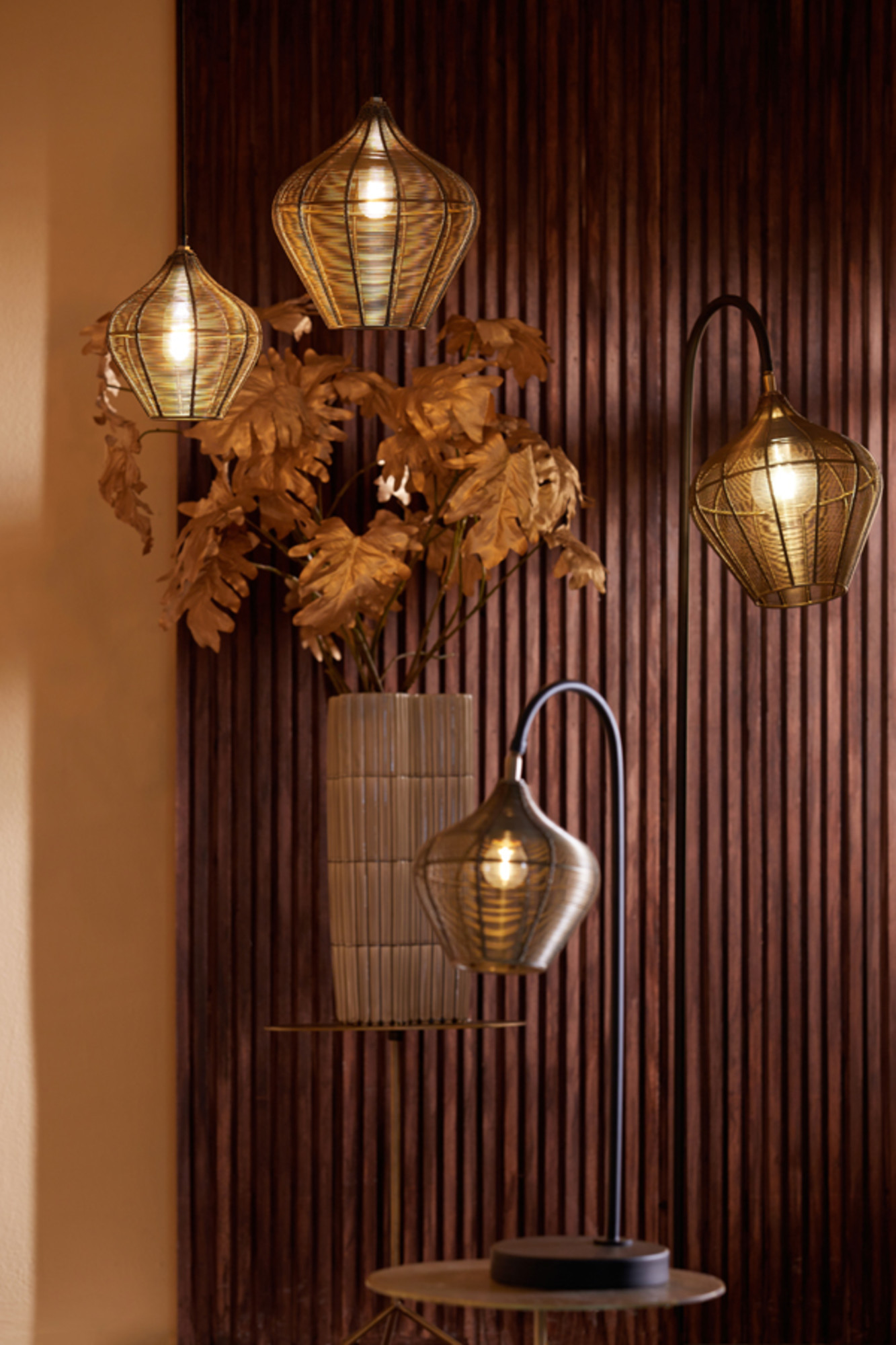 Suspension naturelle en osier Light & Living Alvaro – Image 5