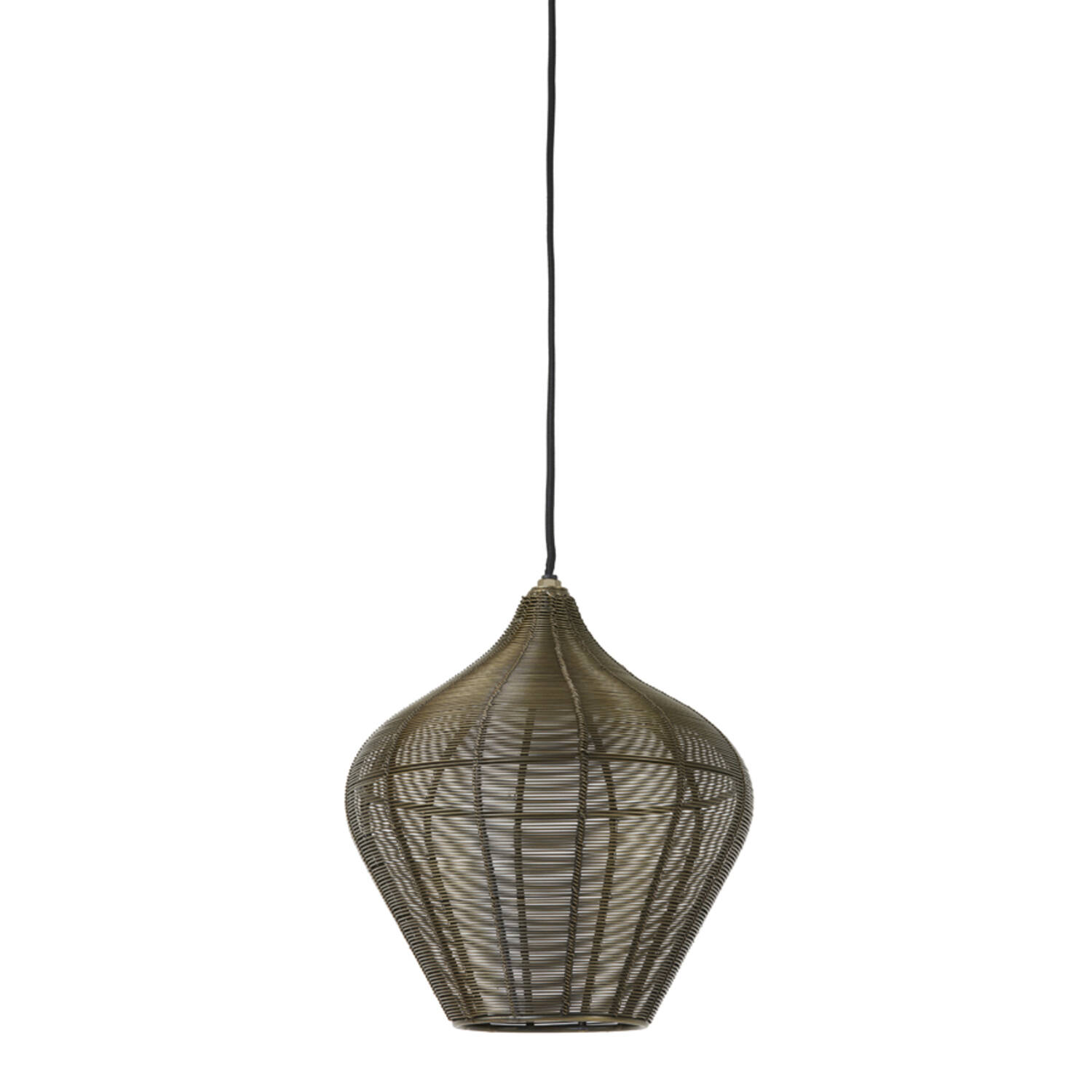 Suspension naturelle en osier Light & Living Alvaro – Image 2