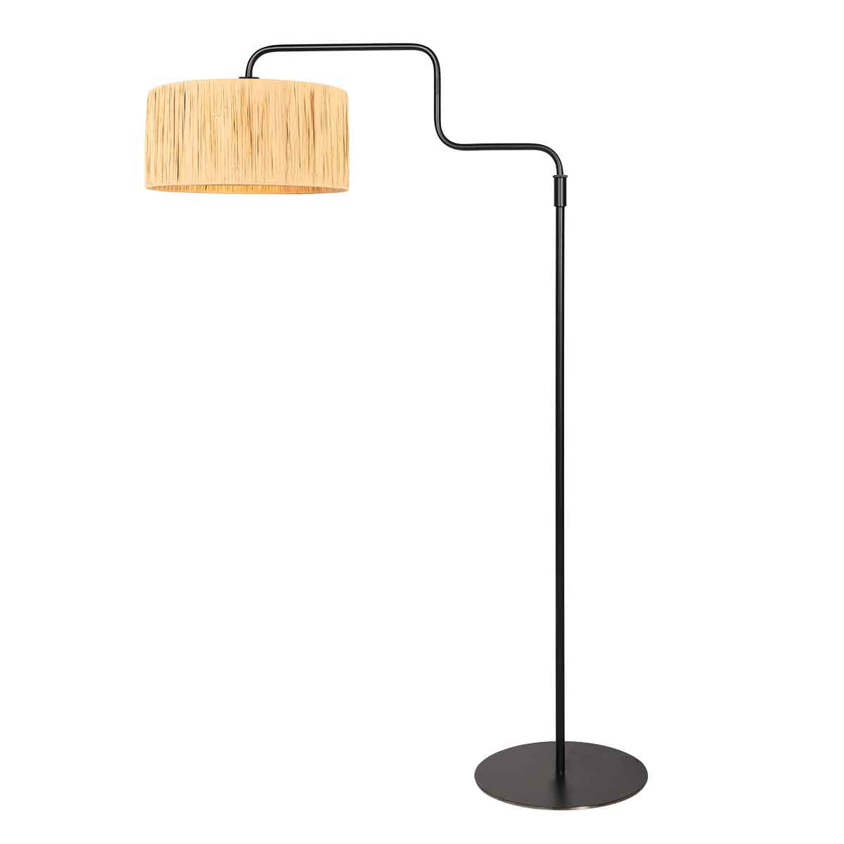 Lampadaire en herbe de mer naturelle pour un style organique et doux Steinhauer Bloeba – Image 3