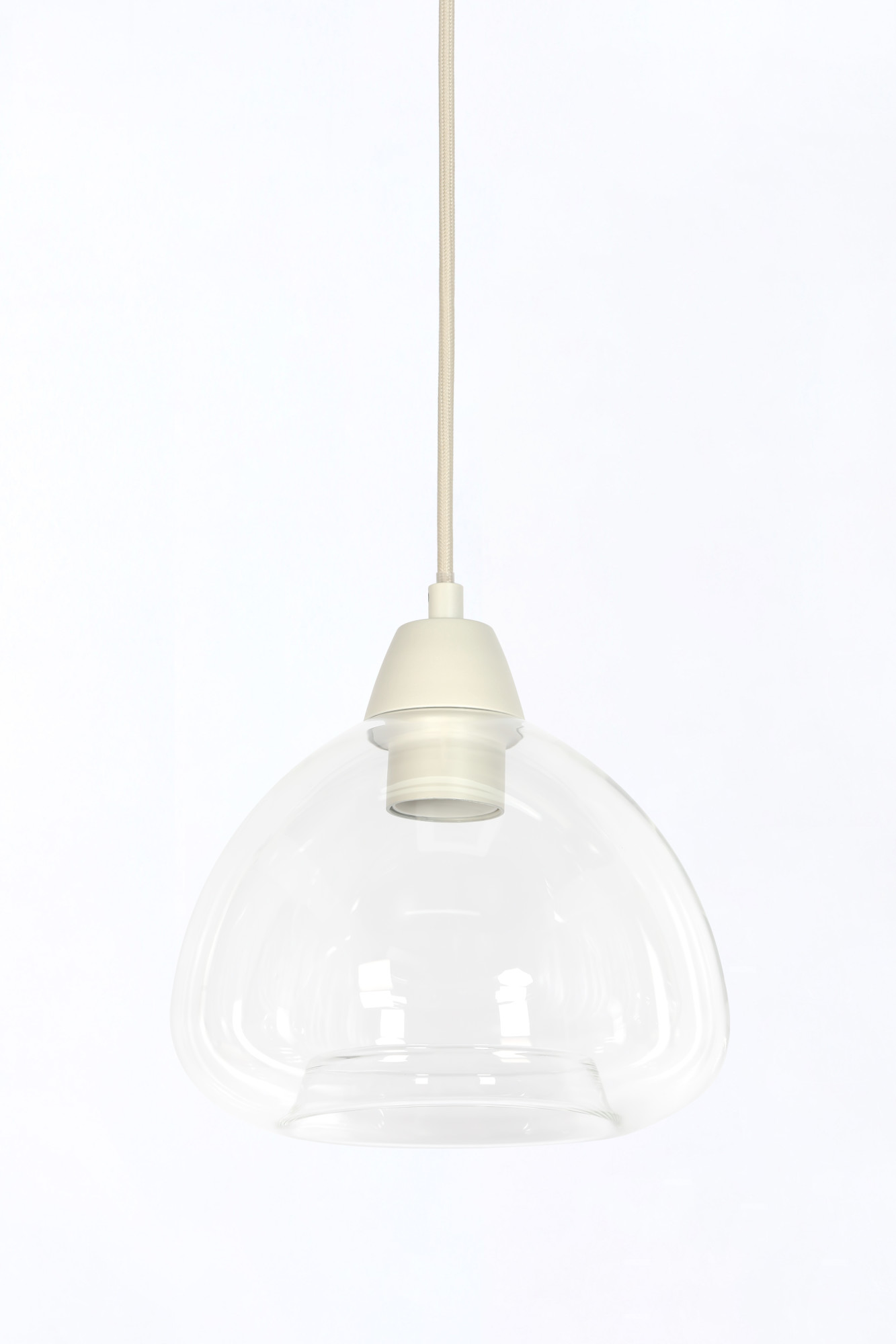 Plafonnier avec éléments en verre Light & Living Bisho – Image 6