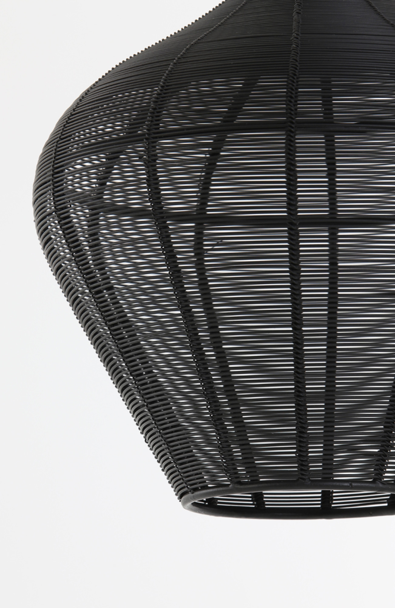 Suspension contemporaine noire en fil Light & Living Alvaro – Image 7