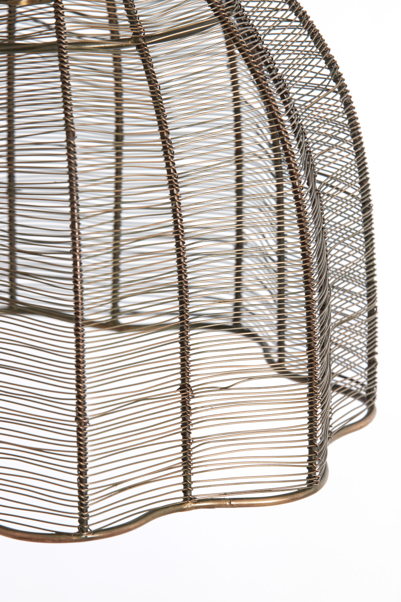 Suspension industrielle en métal structuré Light & Living Mariama – Image 8