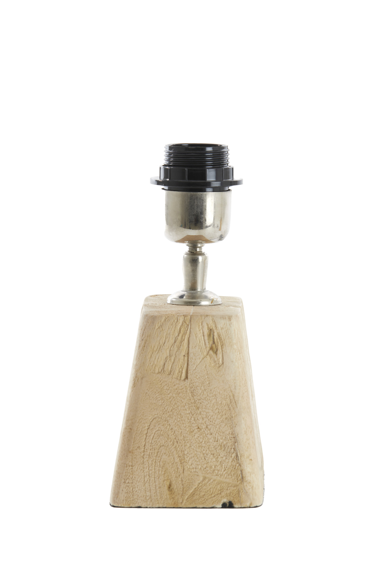 Base de lampe en bois avec accent en métal Light & Living Kardan – Image 5