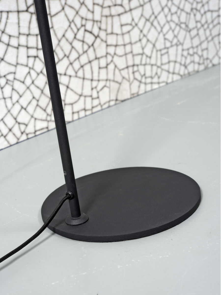 Lampadaire rétro en métal noir It’s About RoMi Montreux – Image 7