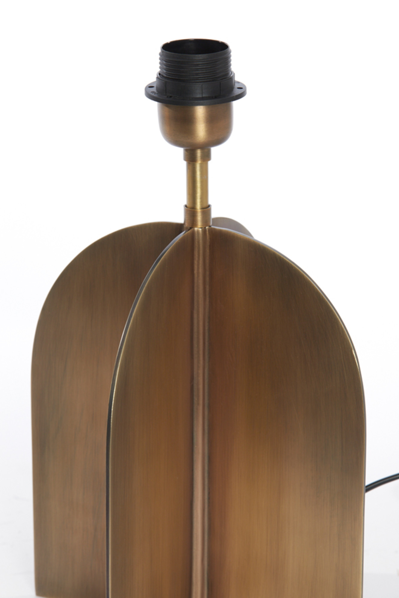 Lampe de table en métal brun Light & Living Molago au design moderne – Image 5
