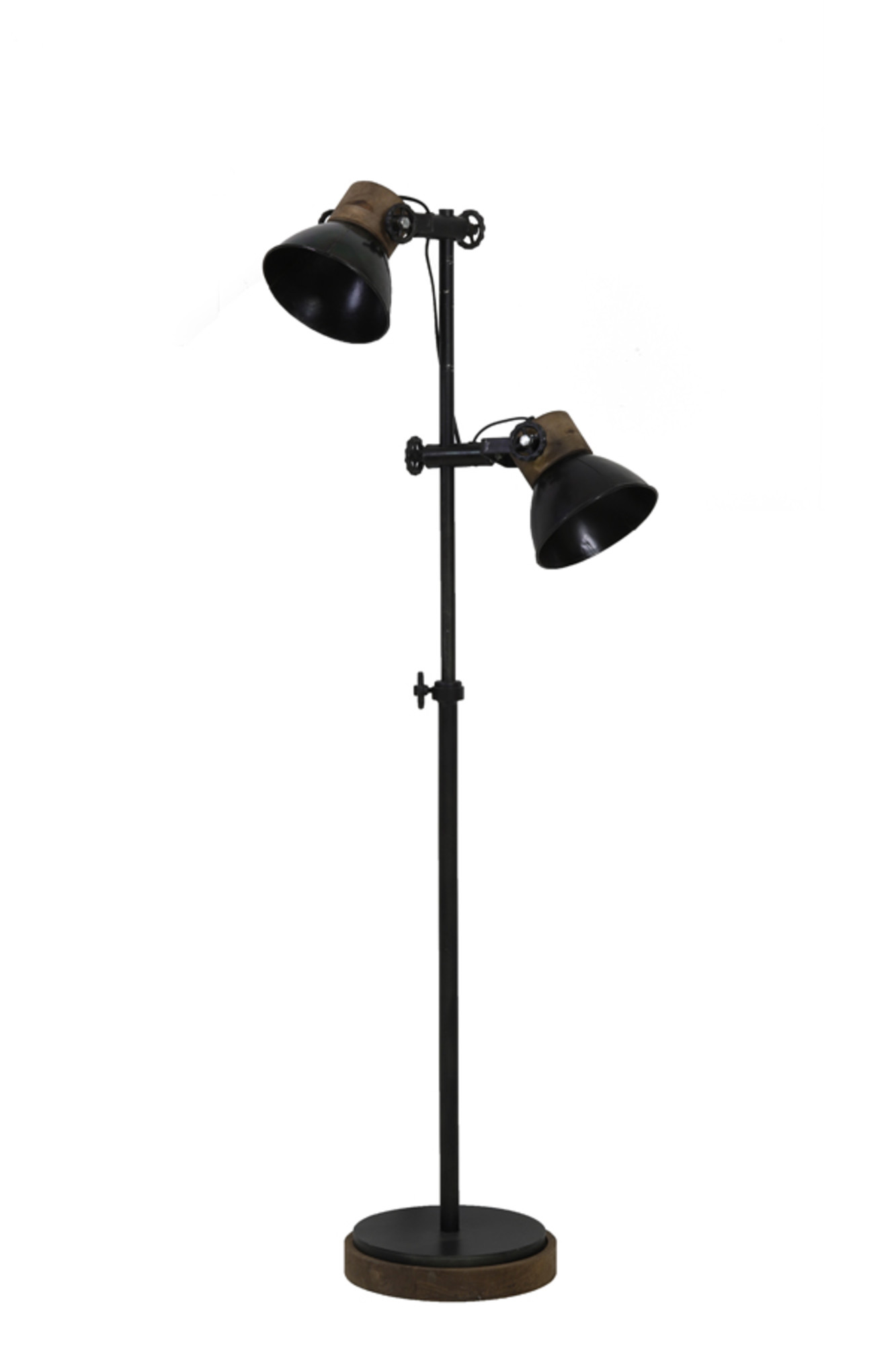 Lampe sur pied industrielle noire Light & Living Jody – Image 6