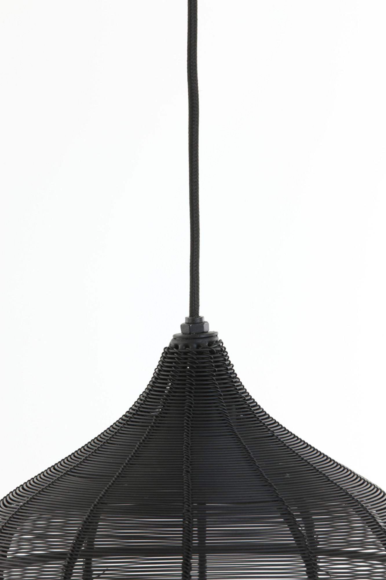 Suspension contemporaine noire en fil Light & Living Alvaro – Image 8