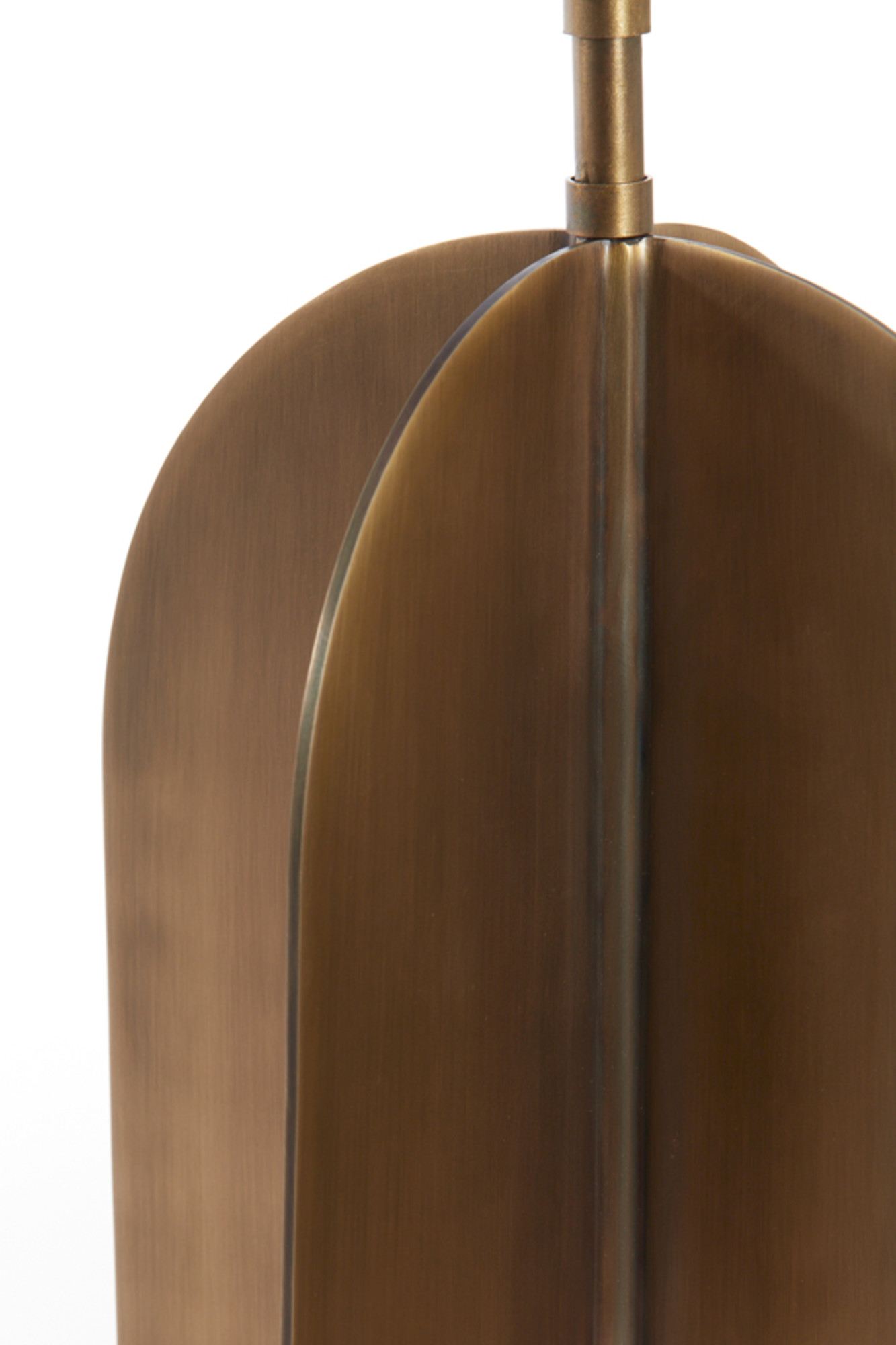 Lampe de table en métal brun Light & Living Molago au design moderne – Image 6