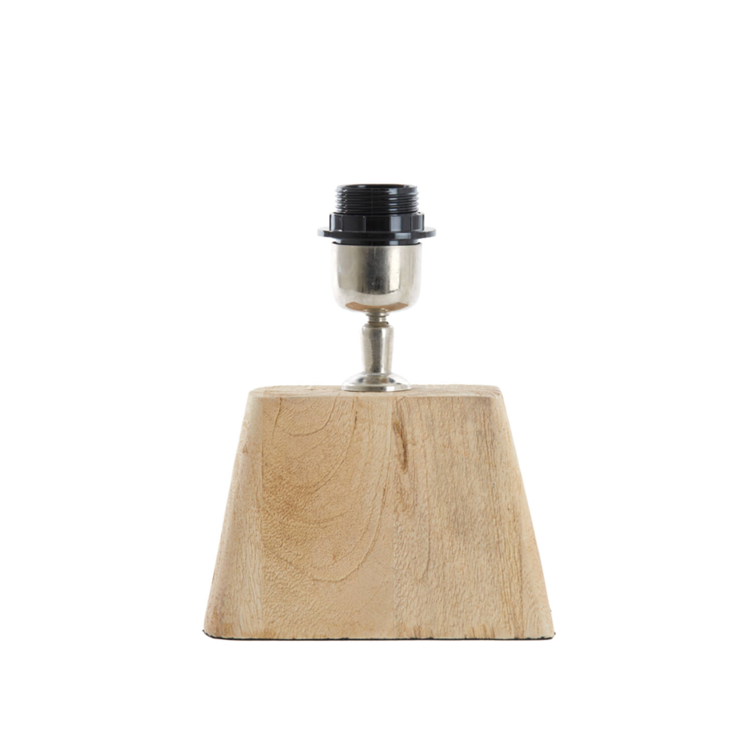 Base de lampe en bois avec accent en métal Light & Living Kardan – Image 2