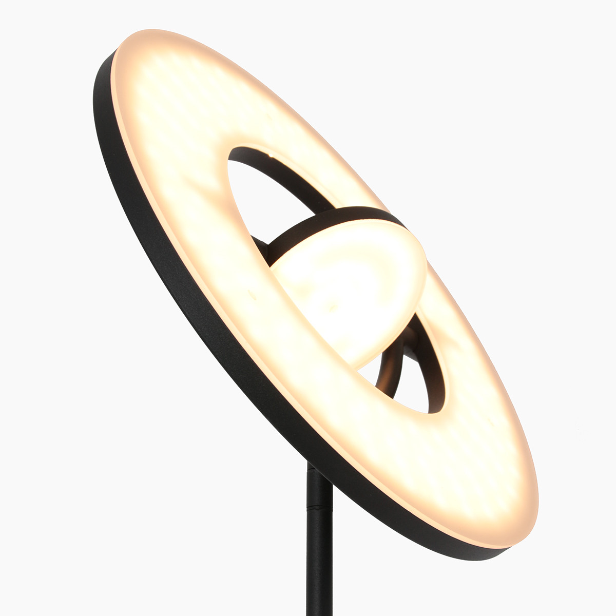 Lampadaire noir avec lampe de lecture réglable Steinhauer Soleil – Image 5