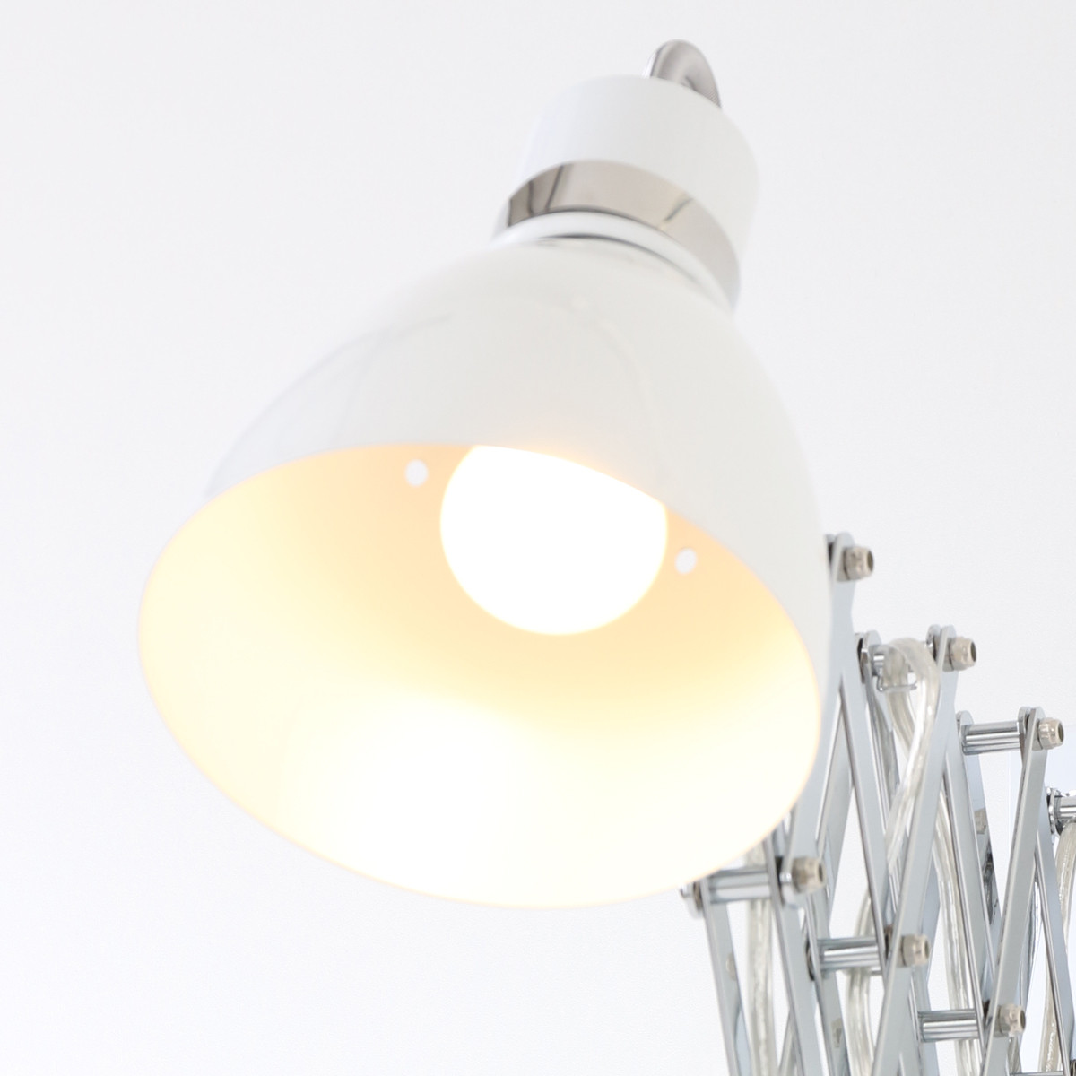 Suspension industrielle en métal blanc bras articulé Steinhauer Spring – Image 6