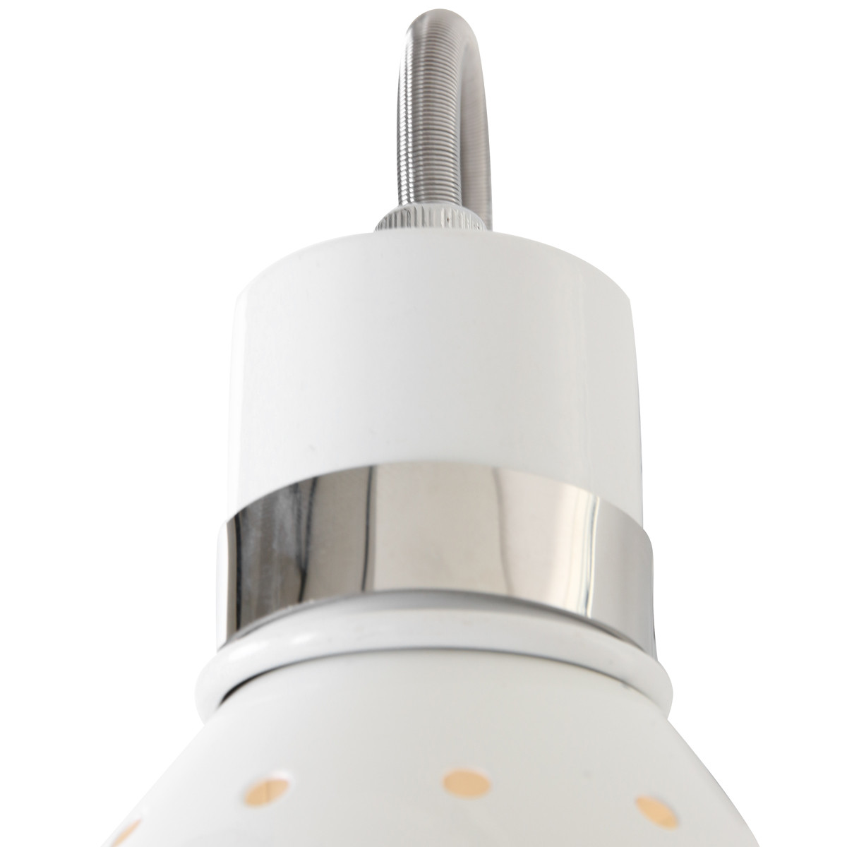 Suspension industrielle en métal blanc bras articulé Steinhauer Spring – Image 8