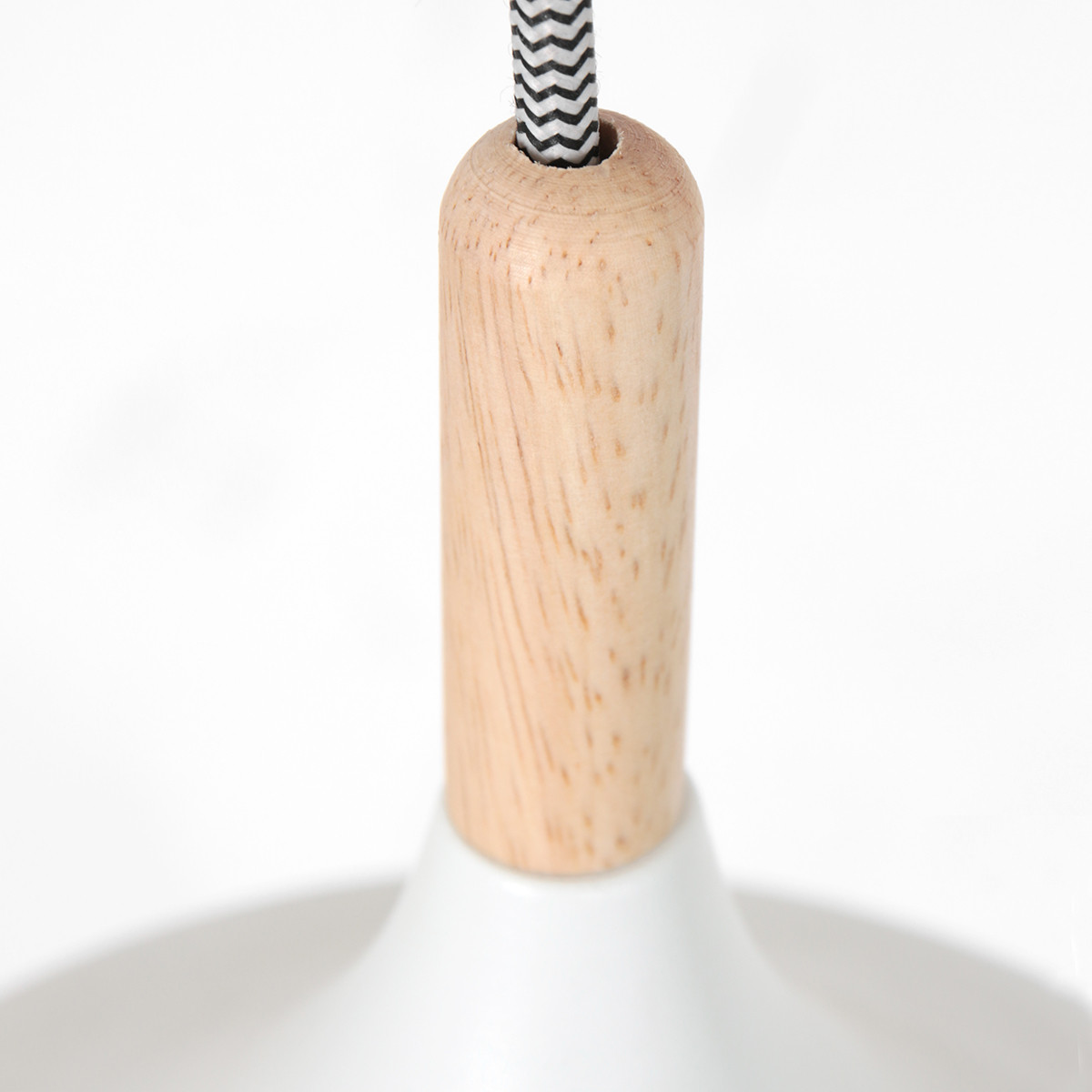 Lampe de table à manger scandinave à trois lumières Mexlite Bjorr blanc – Image 5