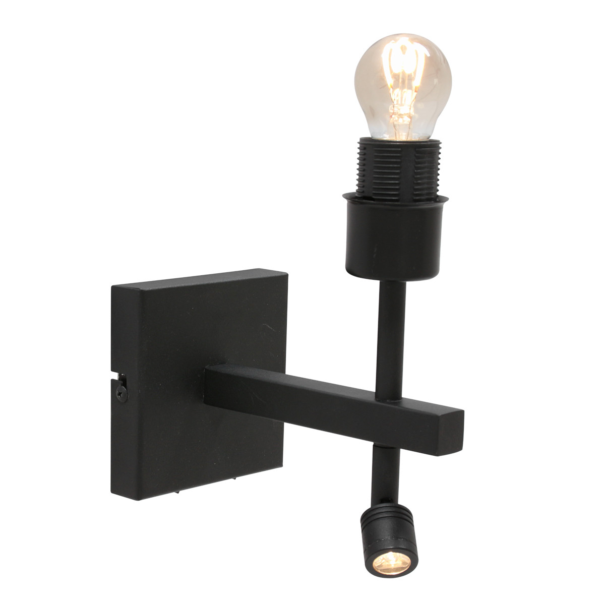 Lampe de table avec liseuse Steinhauer Stang noir – Image 4
