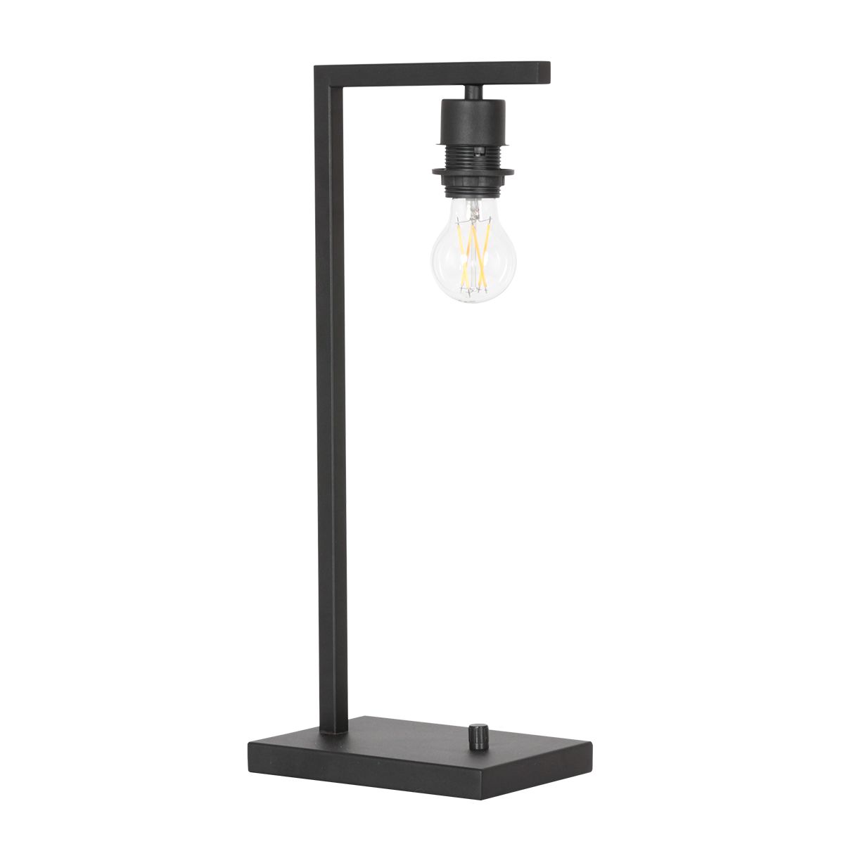 Lampe de table élégante abat-jour Steinhauer Stang noir – Image 9