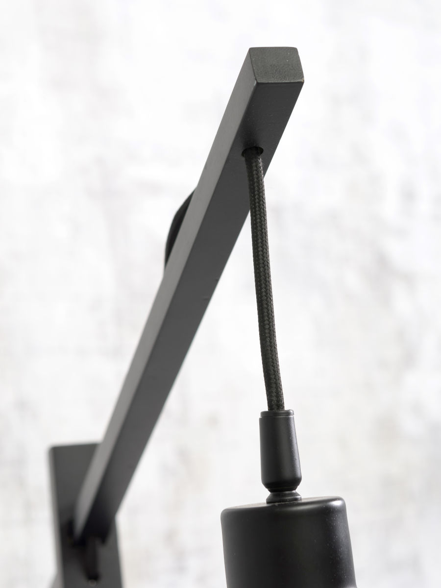 Lampadaire bohème gris en bambou GOOD & MOJO Andes – Image 4