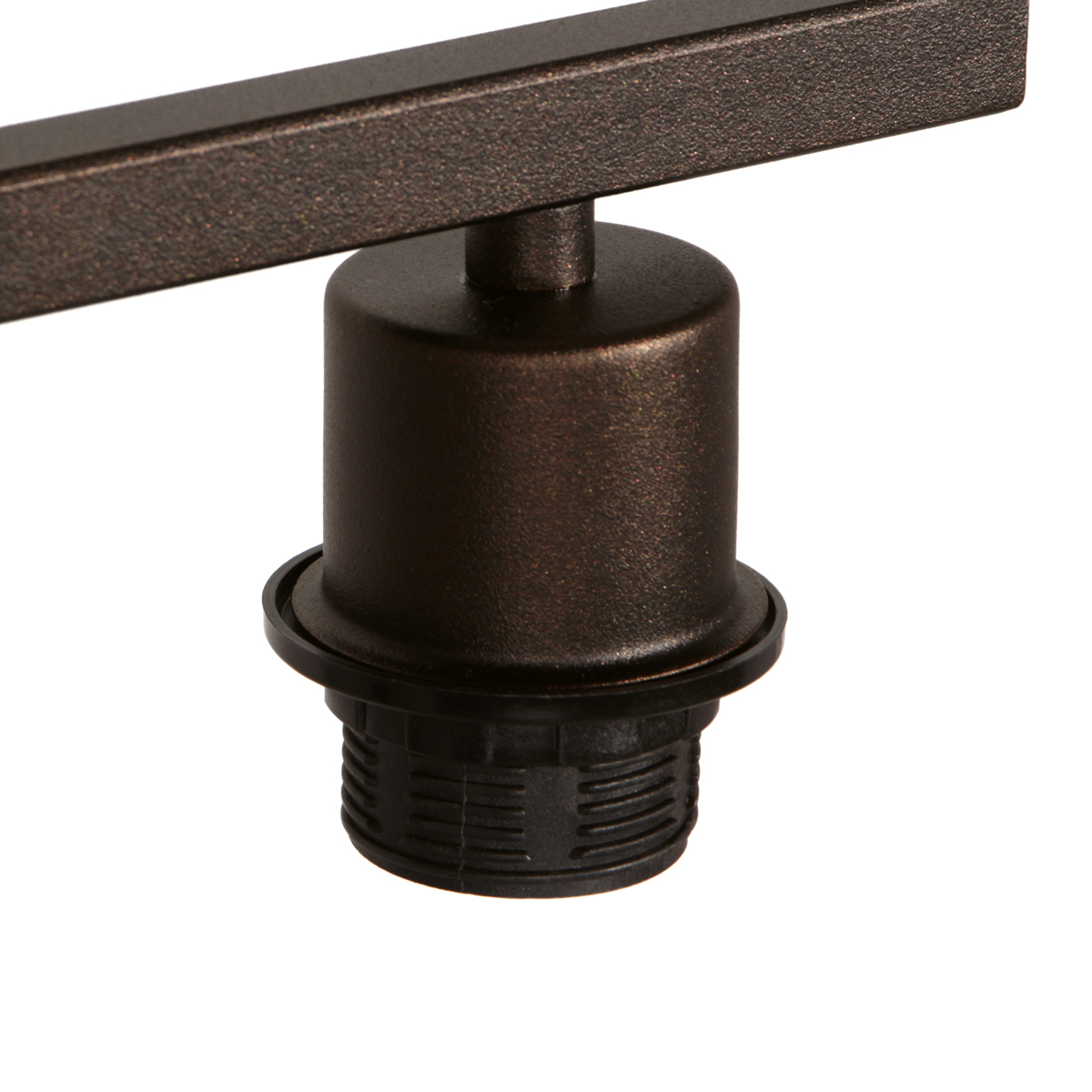 Lampe de table en cacao avec lin noir et intérieur doré Steinhauer Stang – Image 5
